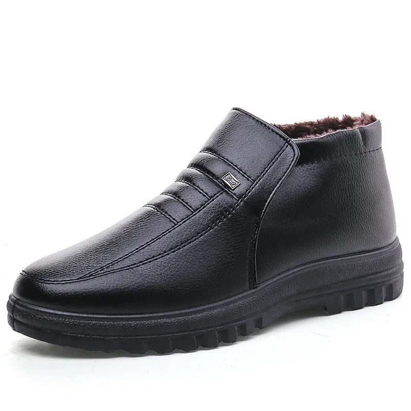 Waterproof Winter Boot - Plus Size Herenlaarzen Winter Warme Katoenen