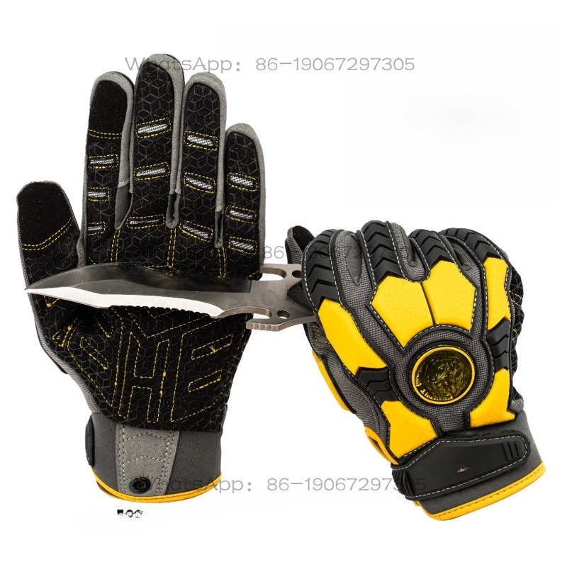 Touch Screen Gloves - Snijbestendige PVC, slijtvaste TPR-patch, mechanisch touchscreen,