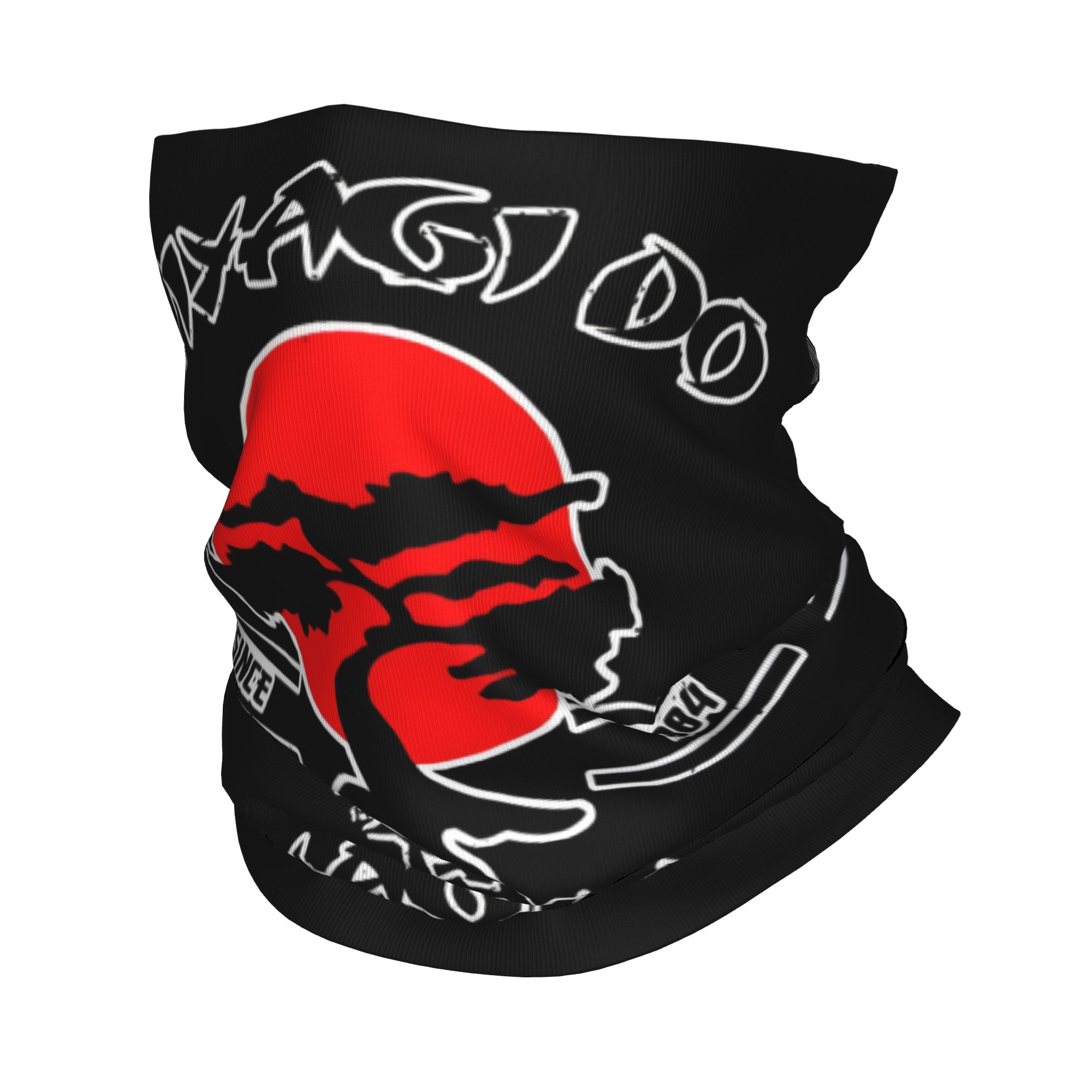 Neck Gaiter Fleece - Aangepaste K-Karates Retro Japanse programma Cartoons
