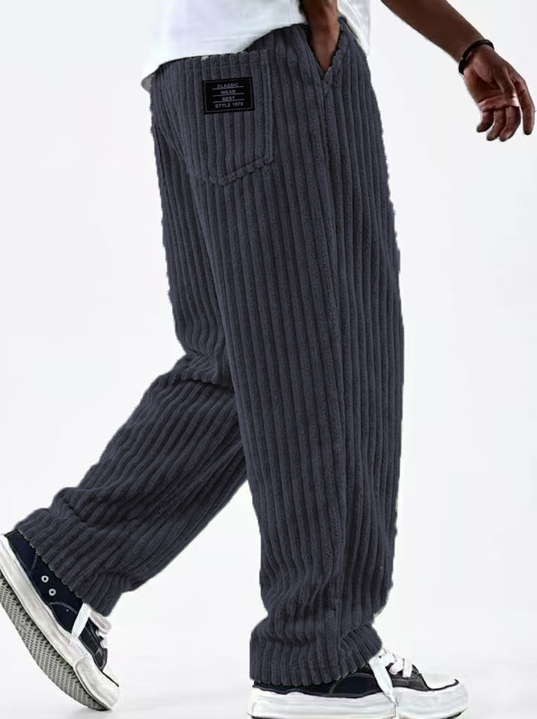 Corduroy Pant Warm - Winter corduroy broek heren nieuwe mode