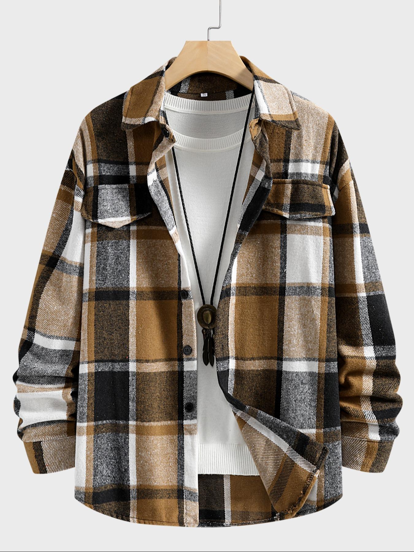 Retro geruite overhemd voor he - Flannel Shirt Lined recensie en prijs