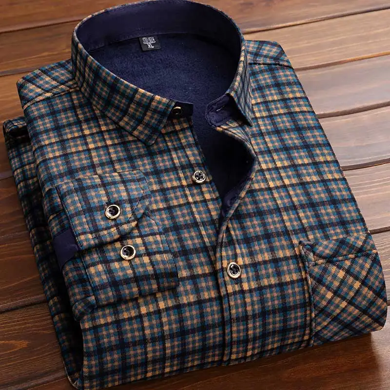 Heren Fleece Overhemd 2026 Her - Flannel Shirt Lined recensie en prijs