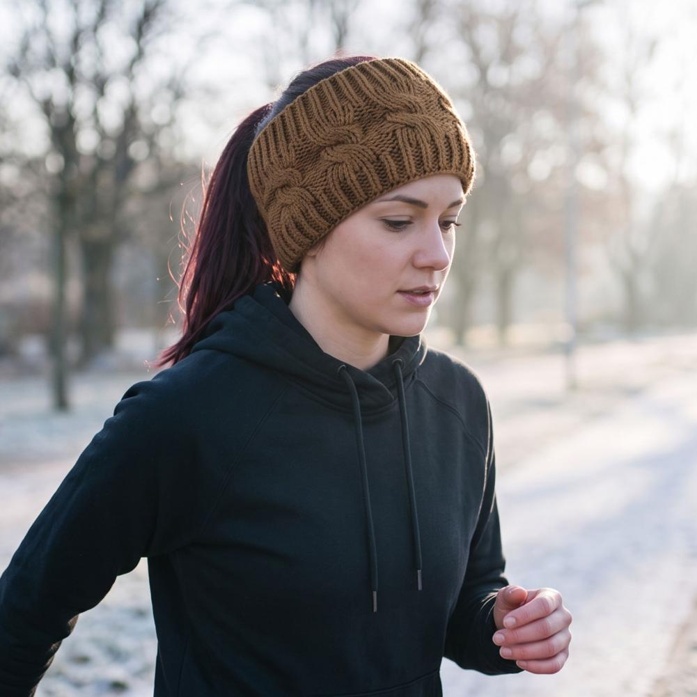 Winterhardloopuitrusting voor  - Fleece Ear Warmer Band recensie en prijs