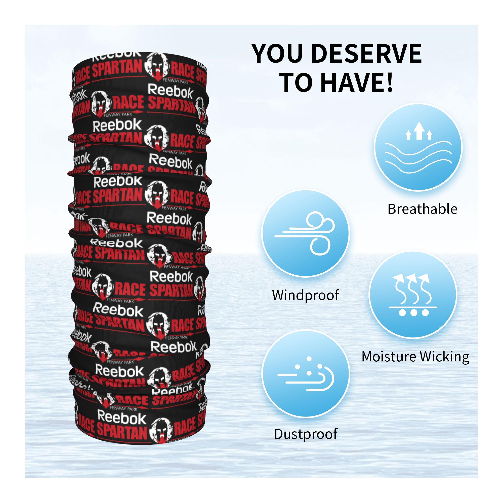 Spartan Race Sparta Race Banda - Neck Gaiter Fleece recensie en prijs