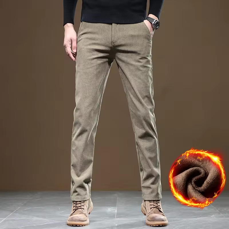 Heren dikke warme zakelijke br - Corduroy Pant Warm recensie en prijs